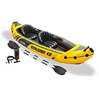 Kayak Canoa scafo hinchable Intex Explorer K2 2 plazas de PVC accesorios 68307 NP